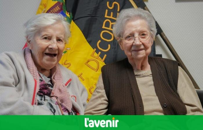 au foyer, à Gembloux, Thérèse et Lucienne partagent leurs souvenirs de guerre (vidéo)