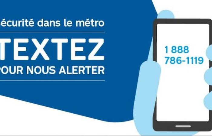 Des SMS pour lutter contre le sentiment d’insécurité dans le métro