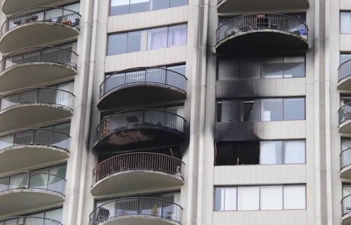 Le bâtiment prend feu pour la deuxième fois en deux ans