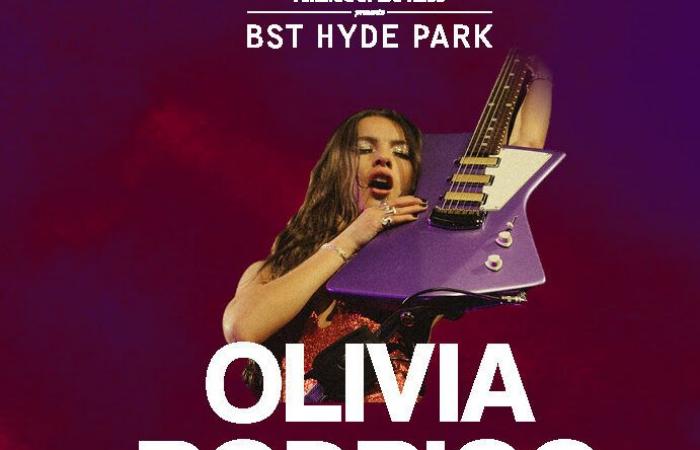 Olivia Rodrigo sera la tête d’affiche du BST Hyde Park 2025