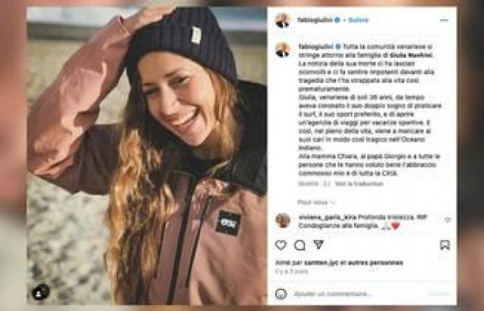 La surfeuse et chanteuse Justine Mauvin entre la vie et la mort après un accident de la route