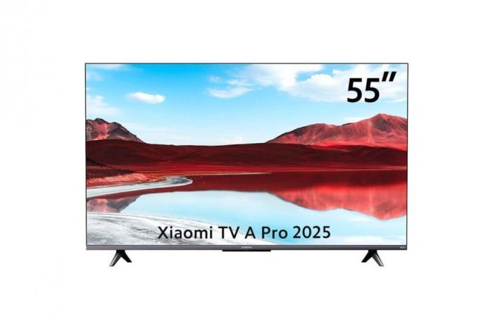 Tout juste annoncé, le téléviseur Xiaomi TV A Pro 55″ 2025 est déjà en vente pour Single Day