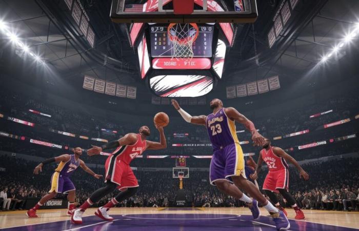 Les Lakers dominent les Raptors 123-103 dans un match NBA enflammé