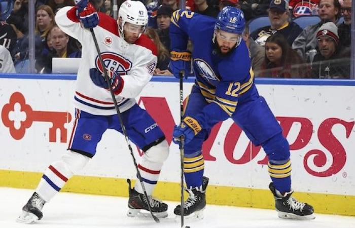 La séquence noire des Canadiens se termine à Buffalo