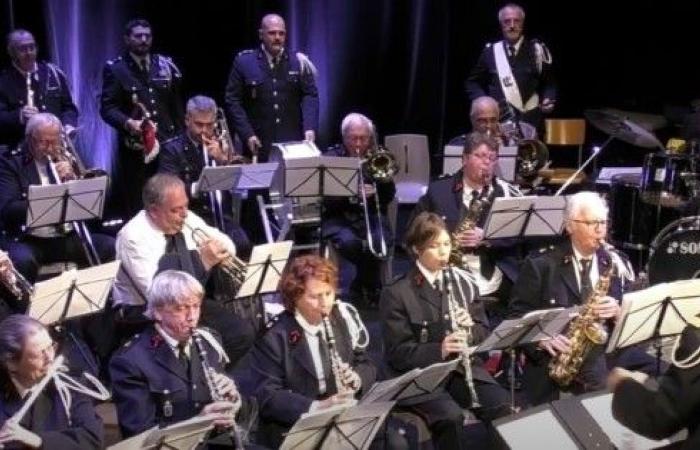 Concert Sainte-Cécile de la musique départementale des pompiers du Gers