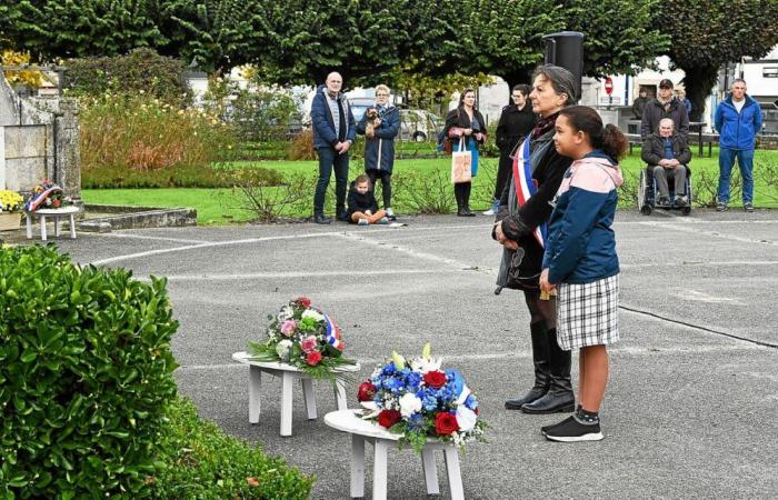 A Auray, des jeunes rendent hommage aux combattants tombés le 11 novembre