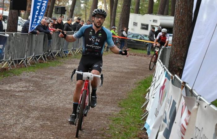 South Gironde – CYCLING — — Audric Pasquet wins the Lac de Clarens cyclo-cross in Casteljaloux