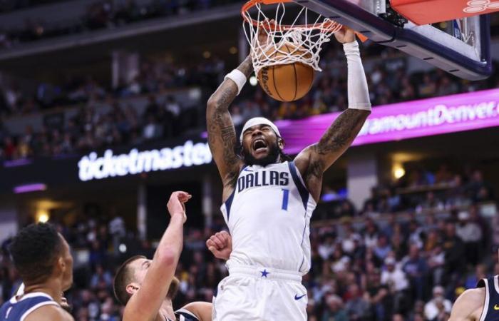 5 chiffres à connaître de la défaite 122-120 des Mavericks face aux Denver Nuggets