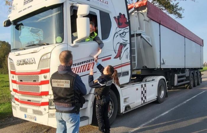 Pourquoi la police a-t-elle contrôlé de nombreux poids lourds dans le Calvados pendant une semaine ?