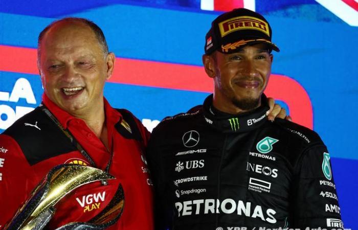 Formule 1 | Vasseur : Hamilton ne vient pas chez Ferrari pour « être en vacances »