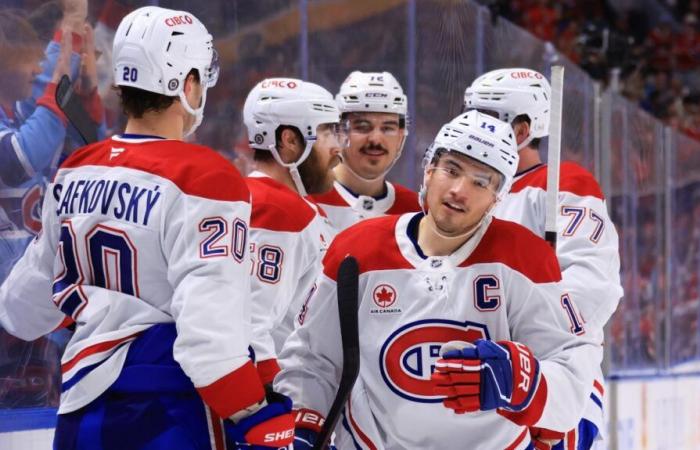 Les Canadiens prennent le dessus sur les Sabres et mettent fin à une séquence de six défaites consécutives