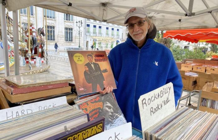 Les jeunes raffolent de ses disques au marché du livre d’Orléans