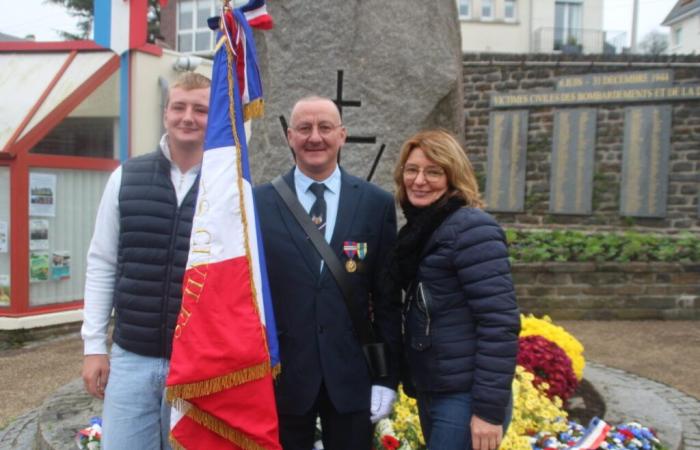 Dans le Calvados, Sébastien Dumont devient porte-drapeau à 52 ans