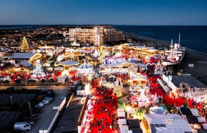 Un incendie spectaculaire frappe le marché de Noël du Barcarès, dans les Pyrénées-Orientales