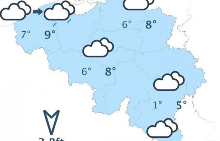 les températures vont baisser cette semaine à partir de ce mardi !