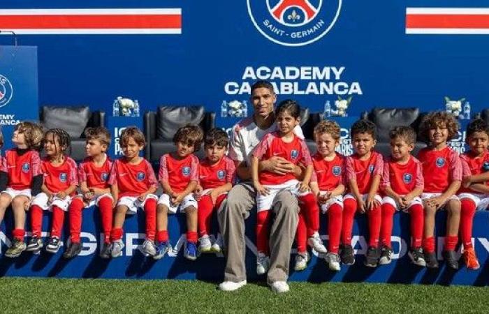 Le PSG inaugure son Académie au Maroc en présence d’Hakimi