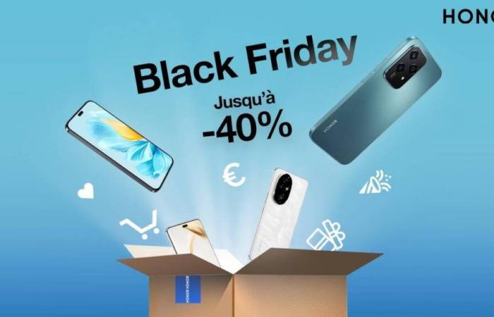 Pour le Black Friday, les smartphones HONOR 200 sont au meilleur prix sur Amazon