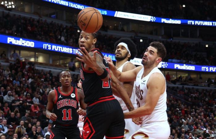 Cleveland Cavaliers 119, Chicago Bulls 113 au United Center – Chicago Tribune