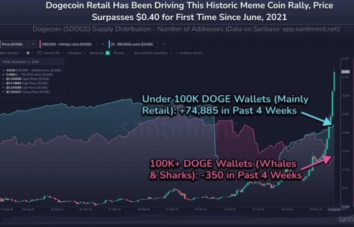 Le retour explosif de Dogecoin : 0,41 $ aujourd’hui, 2,40 $ demain ?