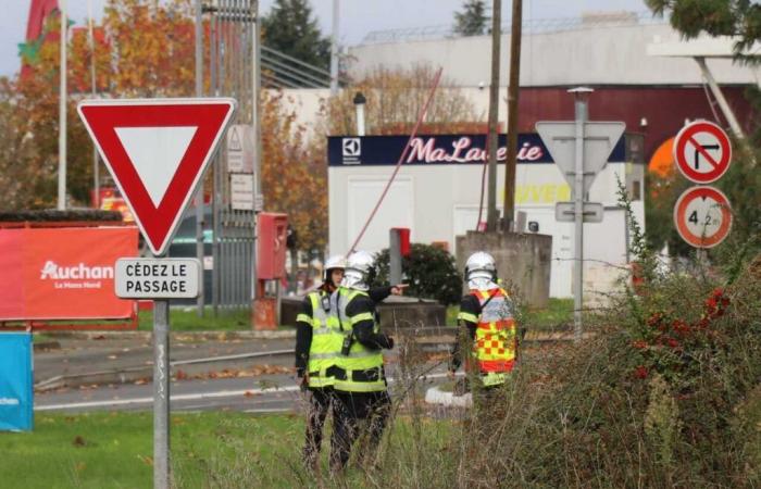 La station service de la zone commerciale Auchan bouclée par les gendarmes au Mans : ce que l’on sait