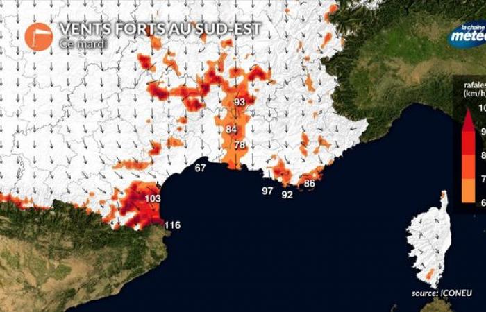 Attention aux fortes tempêtes en Provence-Alpes-Côte d’Azur ce mardi