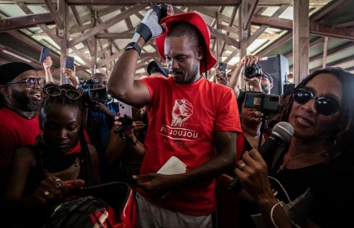 Rodrigue Petitot, figure du mouvement contre la vie chère, arrêté à Fort-de-France