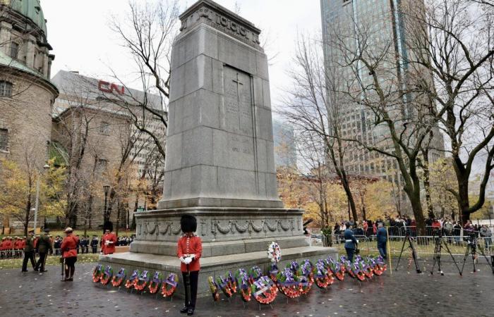 Commémorations du 11 novembre et jour du Souvenir à Montréal