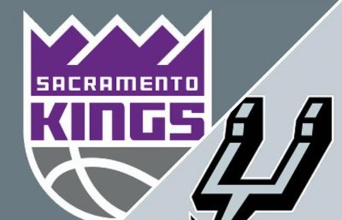 Spurs 116-96 Kings (11 novembre 2024) Récapitulatif du match