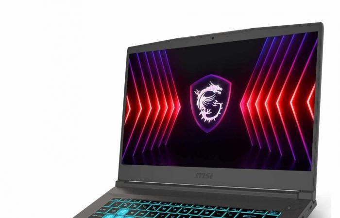 MSI Thin 15 B13VE-2282FR, PC portable gamer Ultrabook Aluminium 15″ 144Hz fin et léger sous RTX 4050 et Intel Core i5-13420H – LaptopSpirit