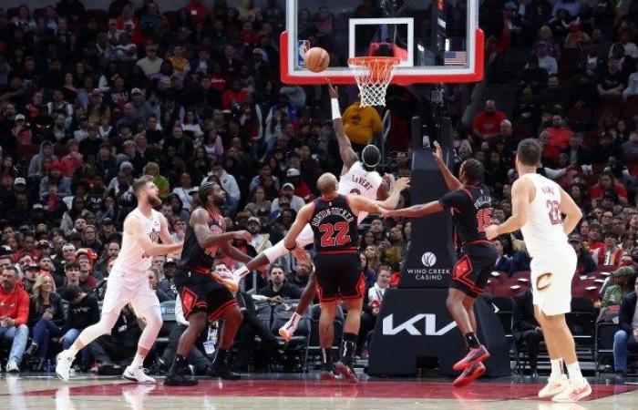 Cleveland Cavaliers 119, Chicago Bulls 113 au United Center – Chicago Tribune