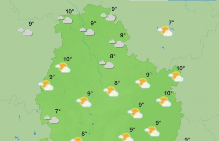 Météo en Côte-d’Or – Une semaine entre pluie, brouillard et éclaircies