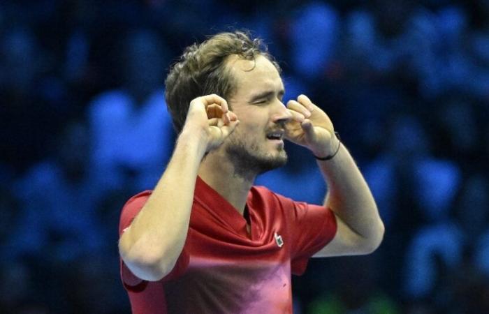 ATP – Finales > La très bonne réaction de Medvedev après son entrée en lice désastreuse