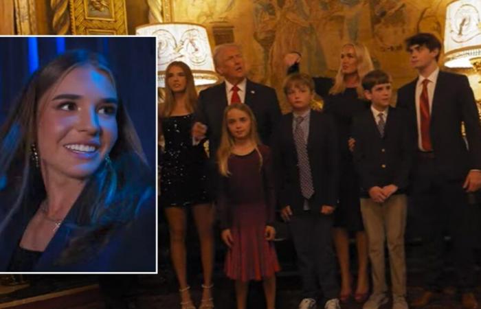 Kai Trump partage un vlog de son expérience de la soirée électorale avec son grand-père