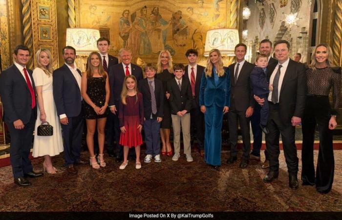 Kai Trump partage les coulisses d’une photo de famille avec Musk lors de la soirée de la victoire