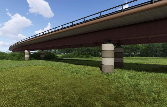 Un viaduc de près de 500 mètres pour traverser l’Eure