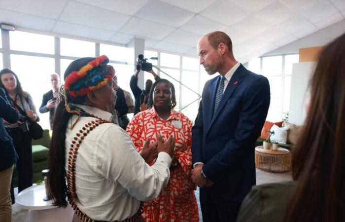 le prince pose avec une autre femme à des milliers de kilomètres de son épouse