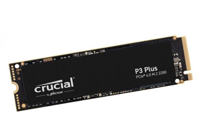 Le Crucial P3 Plus (SSD MVNe de 1 To) est si bon marché qu’il se vendra en palettes ????