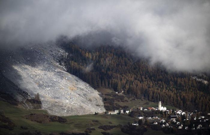 Le village grison de Brienz doit être évacué d’ici dimanche après-midi