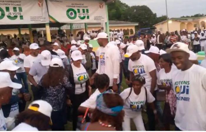 la campagne pour le « oui » s’intensifie – Journal du Gabon