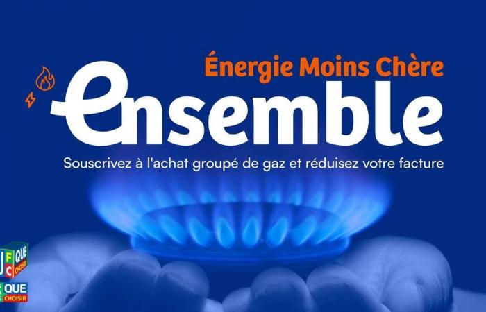 Ensemble, moins cher de l’énergie – Un achat groupé de gaz pour réaliser d’importantes économies – Action UFC-Que Choisir