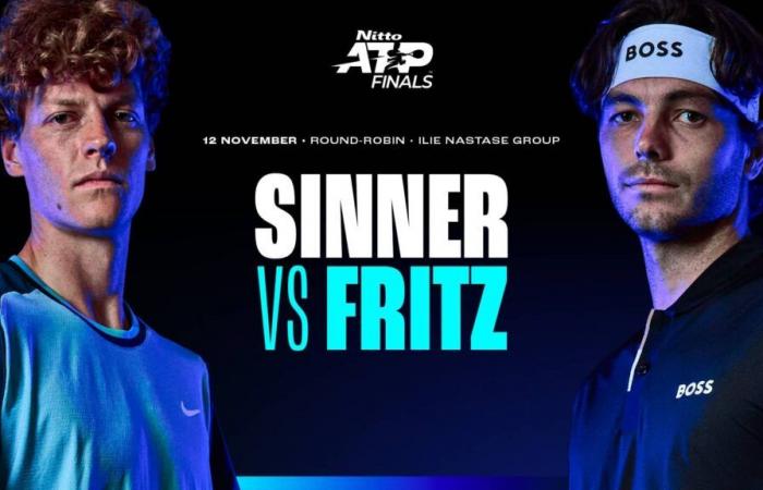 Sinner Fritz Nitto Aperçu de la finale ATP 2024, jour 3