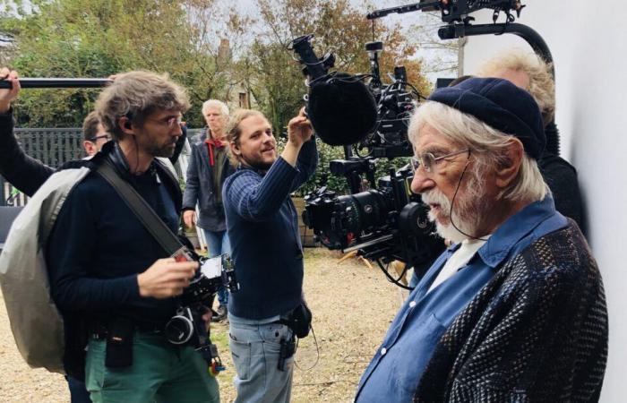 PORTRAIT. Pierre Richard, starring in the film La Vallée des fous, filmed in Seine-Maritime