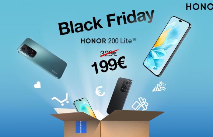 Les HONOR 200 et 200 Lite sont presque à moitié prix pour le Black Friday sur Amazon, vite !