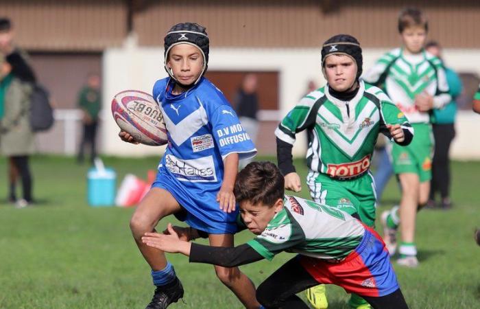 quatre cents enfants au festival de la ligue de rugby