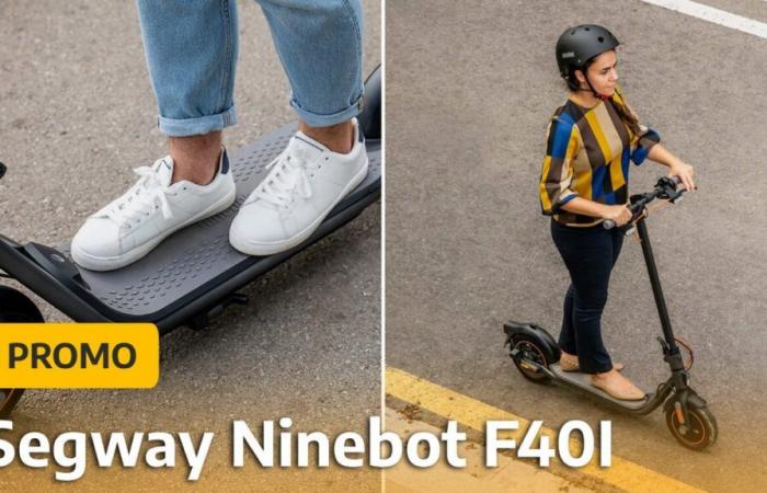 le Segway Ninebot F40I et sa grande autonomie sont bon marché chez Intersport