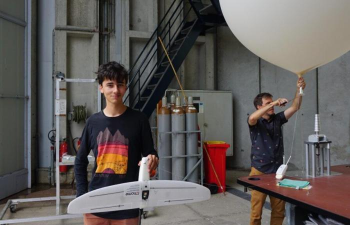 Un nouveau type de radiosonde météorologique peut retrouver son chemin