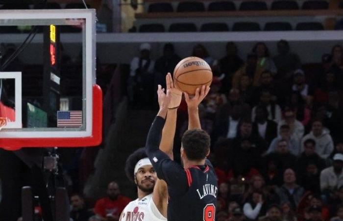 Cleveland Cavaliers 119, Chicago Bulls 113 au United Center – Chicago Tribune