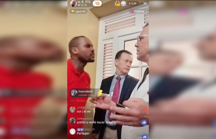 Une altercation éclate entre le Préfet de Martinique et Rodrigue Petitot à la résidence préfectorale