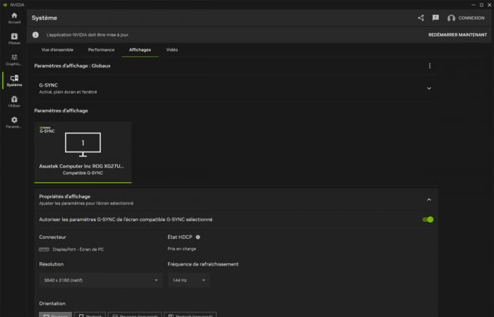 un outil complet pour configurer votre GeForce