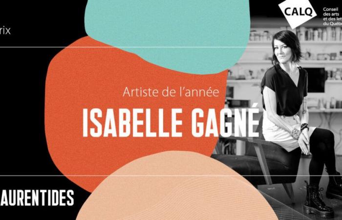 Isabelle Gagné receives the CALQ Prize